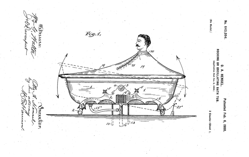 Illustration for article titled This Ridiculous Victorian-Era Rocking Bath Wasn't Just For Fun